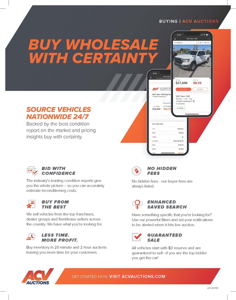 [ACV-BUY125] Buyer One-Pager (Pack of 25)