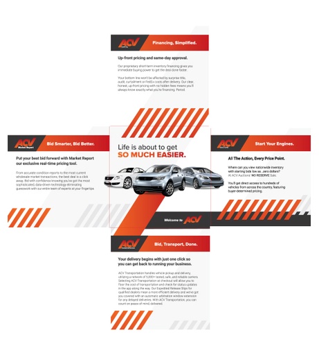 Folded Cross Brochure (Pack of 10)
