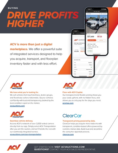 [ACV-BUYOV125] Buyer Overview One-Pager (Pack of 25)